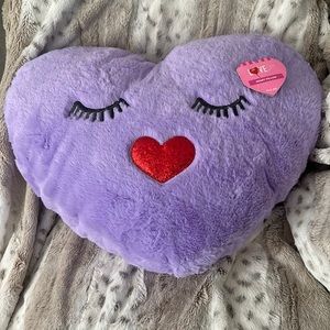 Love in the air heart pillow 14” x 21”